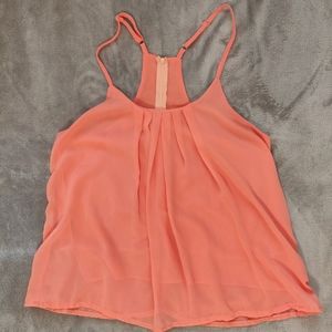 Spaghetti strap top - Peach color